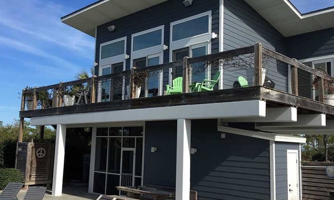Cape San Blas House | Bow Wow Bungalow - Gulf View, Pet Friendly, Lap Pool, Save 15% on 25' Bookings!