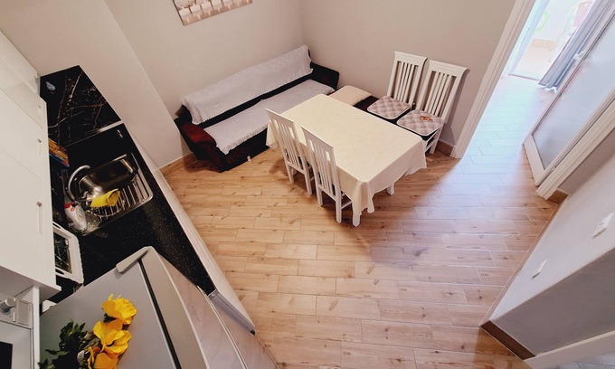 Golem Apartment | Brand new apartments in front of the beach!