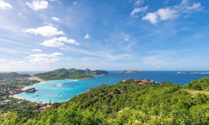 Morne Criquet Villa | Brand new boutique villa in les Hauts de Saint Jean with stunning Eden Rock view