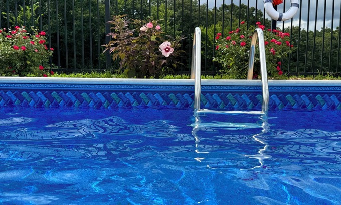 St. Clair House | Brand New Listing! Private Pool Oasis Near Six Flags, Wineries, & Rivers