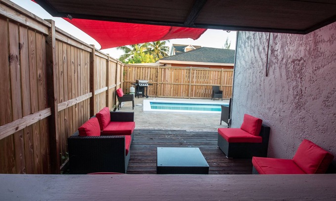 Gambier Apartment | Brand New, Modern Style 1 BED 1 BATH Cottage, [Gated Compound].