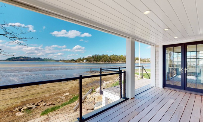Essex House | Brand new oceanfront home with a grill, deck, & beach access - stellar views