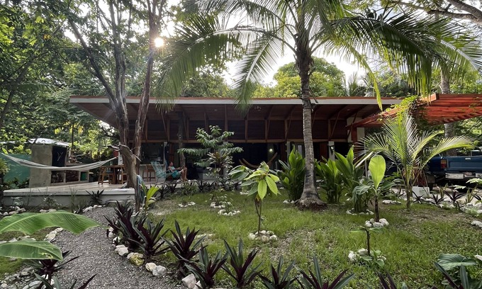 Cabuya House | Brand New, PRIVATE, beach house with tropical garden 200 meters walk to beach