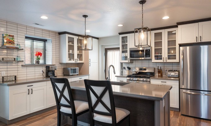 Skyland House | Brand New Spacious 4 bed, 4 bath, game room, deck, patio, 2 porches