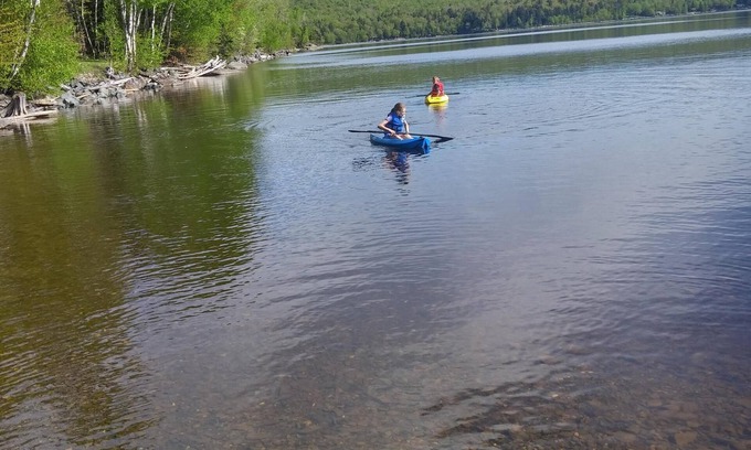 Northeast Somerset RV Rental | Brassua Lake Camps Tent/Small Camper site on the water