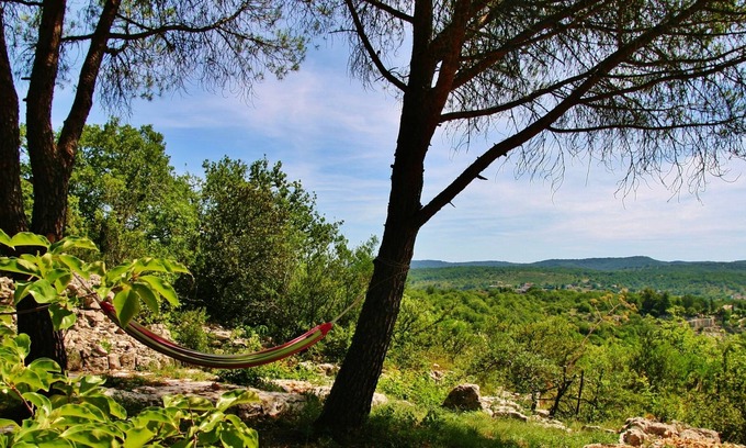 Labeaume House | Breathtaking view of the Beaume gorges.