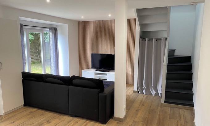 Saint-Marc House | Brest St Marc Maison de 58 m² à 6 min à Pied de la Plage du Moulin Blanc