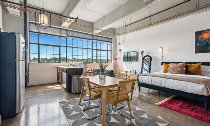 Brewerytown Apartment | Brewery Studio| Free Parking, Loft, Gym, Game Room