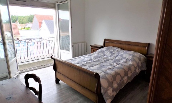 Berck-sur-Mer Apartment | Bright 60m² apartment, balcony, shared green spaces, parking