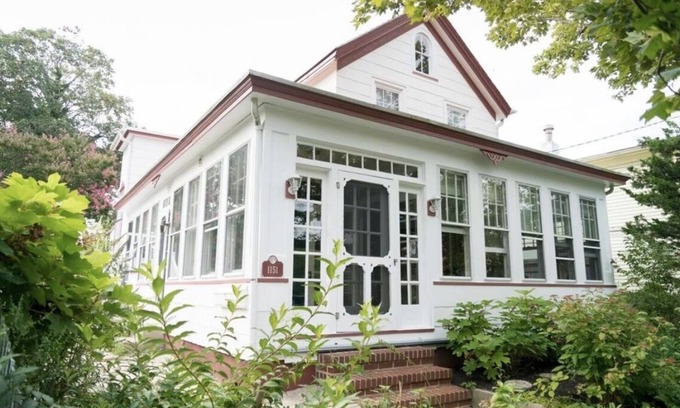 Village Green House | Bright and cheerful! Windows surround this historic Cape May retreat!