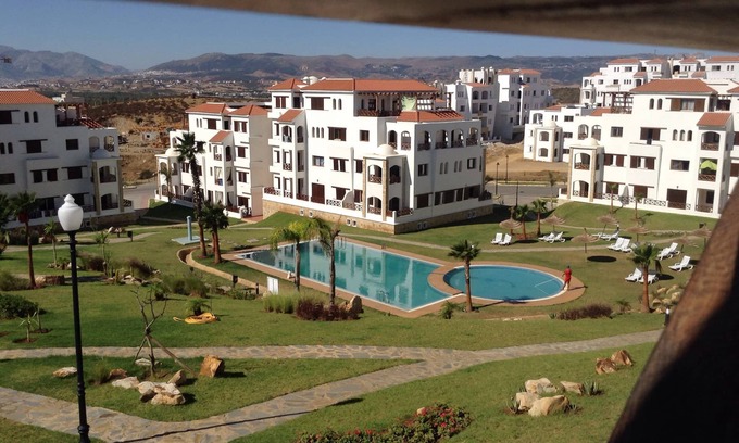 Cabo Negro Apartment | Bright charming apartment -Lilac's Garden, sea, mountain and pool views