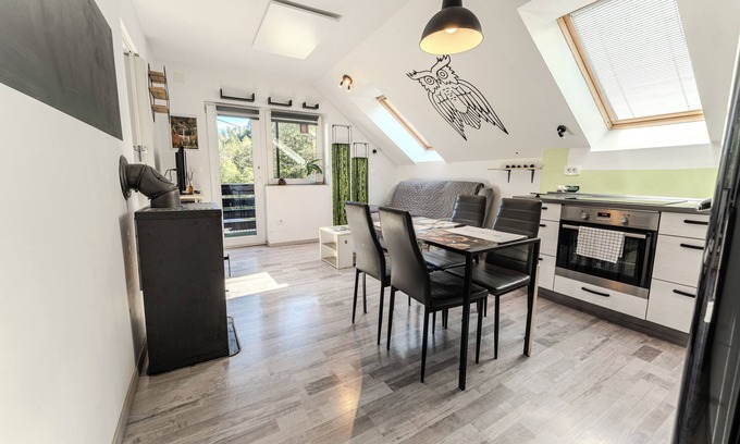 Mojstrana Apartment | Bright & Spacious 2 Bedroom Loft in National Park – Perfect for Nature Lovers!