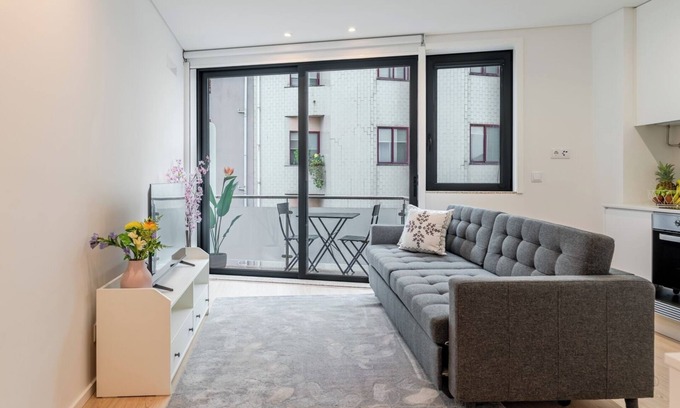 Leca da Palmeira Apartment | Bright Studio w/Balcony and Garage by HostWise