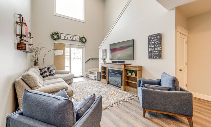 Swan Valley House | Bright Swan Valley Townhome: Hike, Fish & Ski!