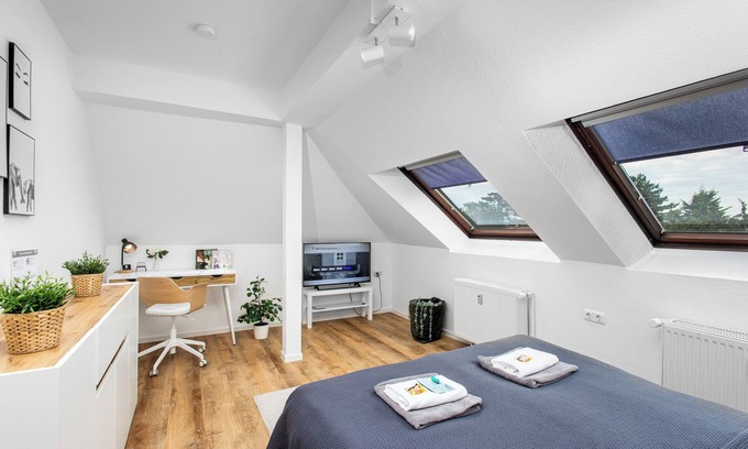 Ottersleben Apartment | BROCKHEUS Apartments: STYLE Apart. | Airconditioning | WiFi | Kitchen | SmartTV