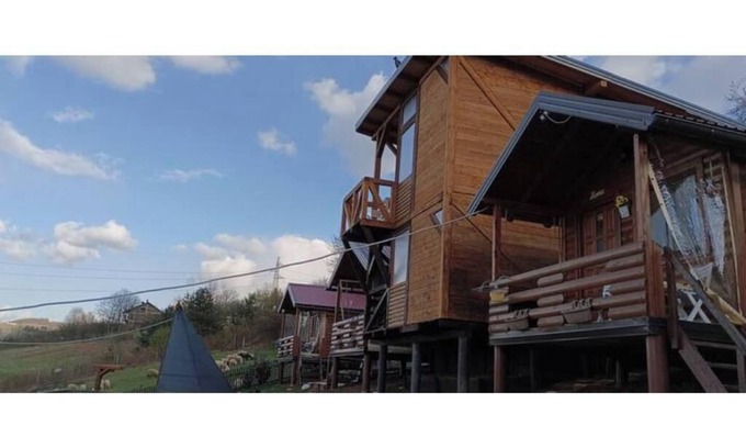 Visoko Apartment | Brown Bosnian pyramid glamping