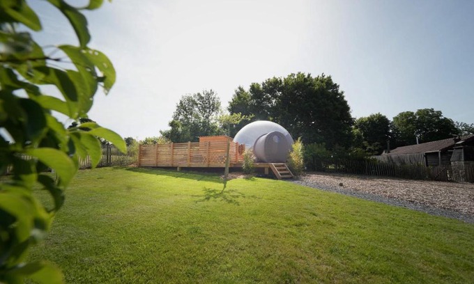 Paliseul Cabin | Bulles Odette & Ginette et Tiny House Suzette "Au guet Marais" Etape Insolite