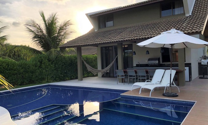 Porto de Galinhas House | Bungalow Malawi Resort with sea view and private pool. Luxury and confort