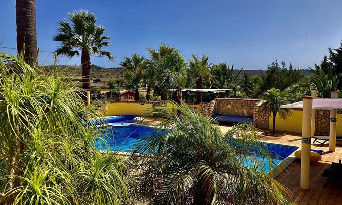 Burgau Apartment | Bungalow with apartment in a quiet location and large pool