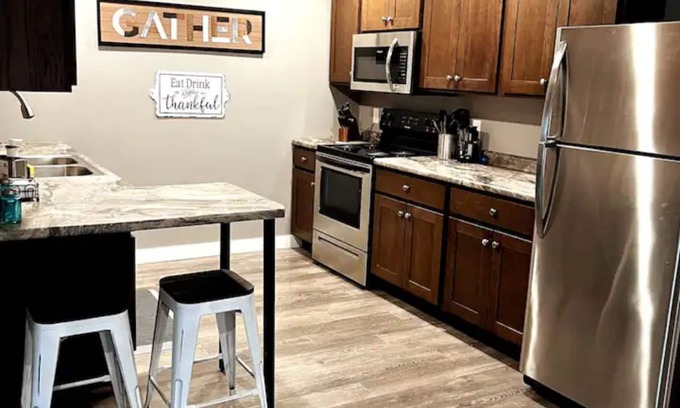 Decorah Apartment | Butterfly Park Retreat #2 - Centrally located to Decorah's Top Attractions!