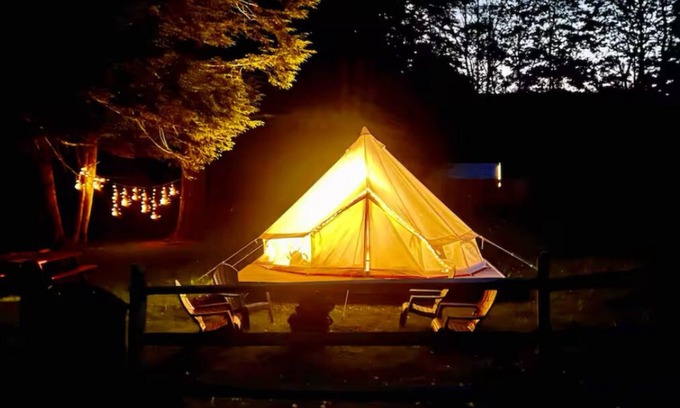 Tunbridge RV Rental | Butternut Hollow tent site
