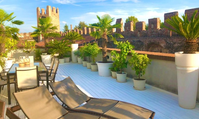 Montagnana Apartment | CA' DEL SOLE - Attico Panoramico in Centro Storico