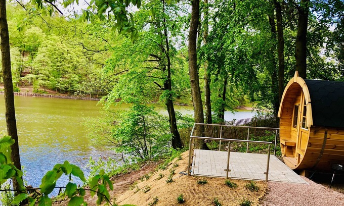 Sangerhausen Cabin | Cabana-Economy-Shared Bathroom-Lake view-Campingfass