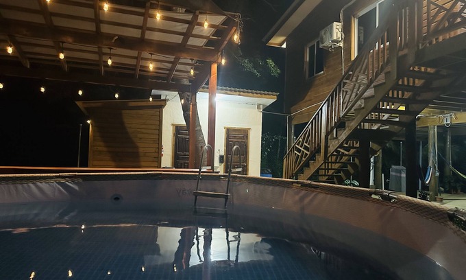 Colon Cabin | ¡cabaña a 1 Minuto de la Playa! ¡ideal Para tus Vacaciones!