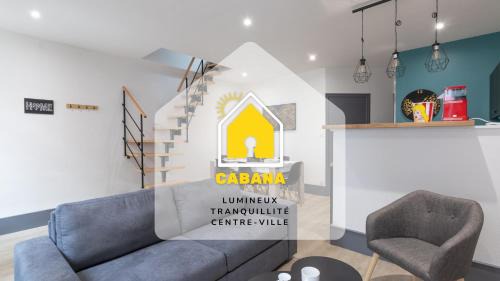 Pont-de-Vaux Apartment | Cabana & L'Ain, Lune & L'Eau