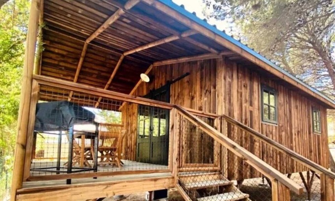 Sigean Cabin | Cabane 3 étoiles - Piscine - eehdah