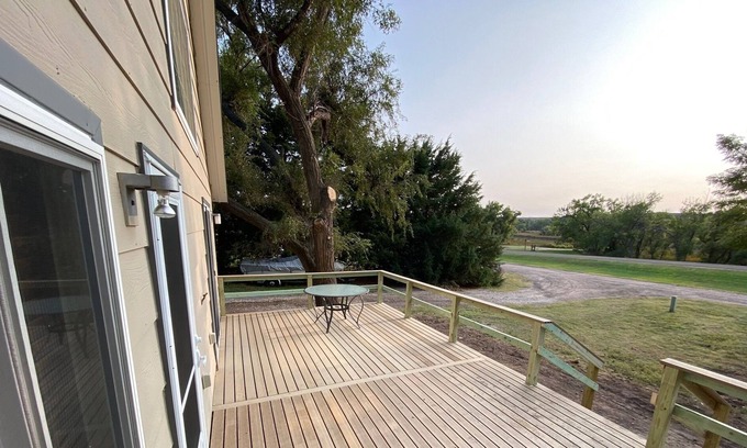 Scott City House | Cabin at Lake Scott