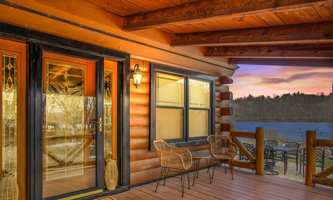 Waterford Cabin | Cabin Cove ~ Luxe Theater, Heated Pool, River View