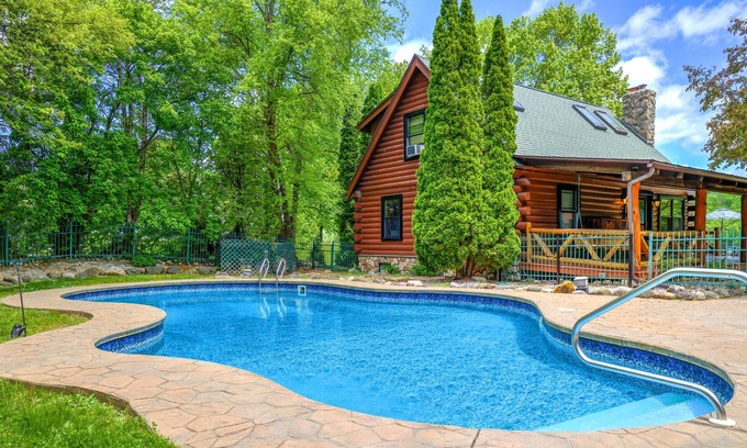 Waterford Cabin | Cabin Cove ~ Theater, Heated Pool, River View