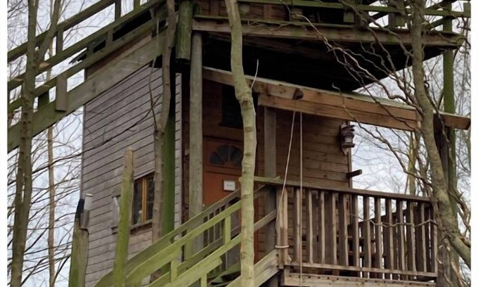 Cleville Cabin | Cabin in the woods with 2 bedrooms