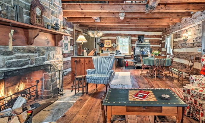 Pine Grove Mills Cabin | Cabin Vacation Rental ~ 8 Mi to Penn State!