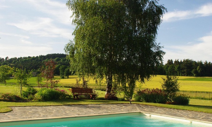 Saint-Jeures House | Calm and relaxation in nature . and the pleasure of a heated pool!