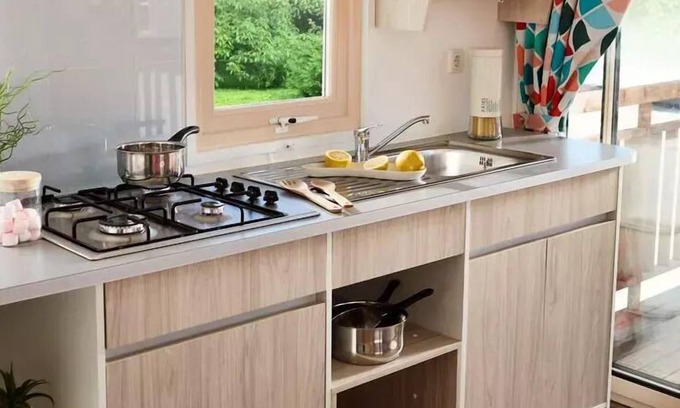Chateauneuf-de-Gadagne House | Camping Fontisson* - 3-room mobile home for 4/6 people Air-conditioned
