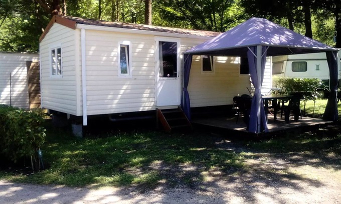 Saint-Jean-de-Valeriscle House | Camping L'Orée des Cévennes * - Mobile Home Trigano AIR CONDITIONED 5 people