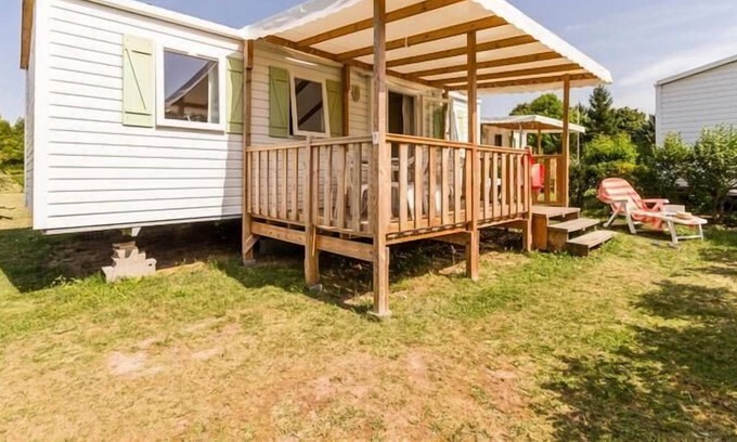 Ingrandes House | Camping Le Petit Trianon **** - Mobil Home 3 Rooms 5 People Confort