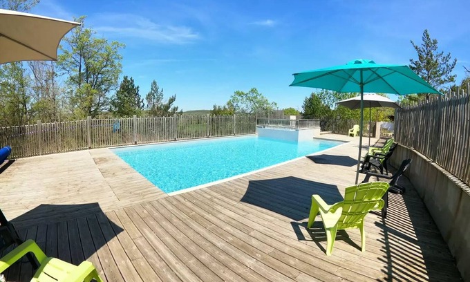 Belloc House | Camping le Roc del Rey* - Lodge Glamping 3 rooms 5 people