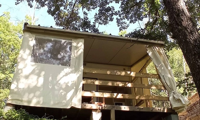 Belloc House | Camping le Roc del Rey* - Mobil home Toilé Tithome 3 rooms 4 people Without sanitary facilities