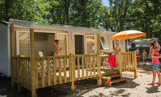 Lancieux House | Camping Le Soleil de Saint-Sieu * - Comfort XL mobile home 3 rooms 4 people