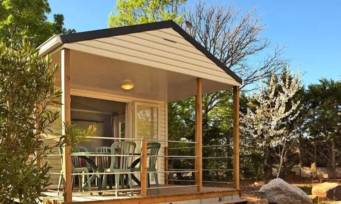 Saint-Andre-de-Sangonis House | Camping maeva Club Les Rivières * - Mobil Home Comfort Plus 4 Rooms 6 People Air-conditioned + TV