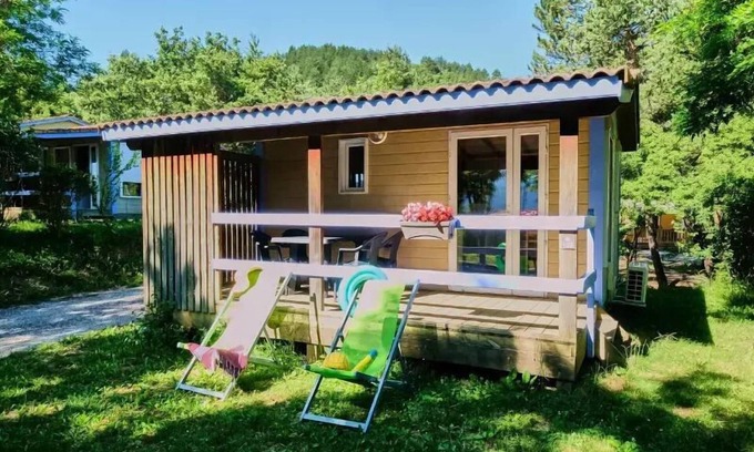 Recoubeau-Jansac House | Camping maeva Escapades Le Couriou * - Cozy 3 Room Chalet 4 People Air Conditioned