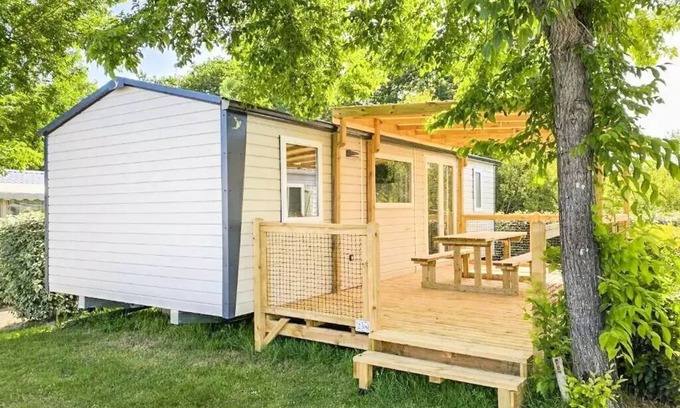 Tharon-Plage House | Campsite La Riviera * - Mobil-Home 3 Rooms 4/6 People + TV