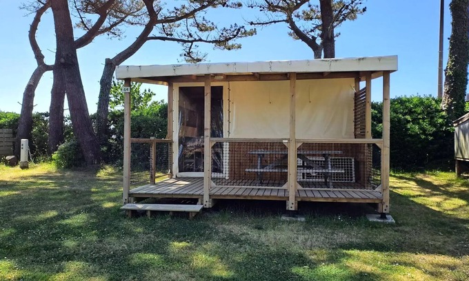 Treguennec House | Campsite Kerlaz * - Bungalow Lodge Ocean 3 Rooms 5 People