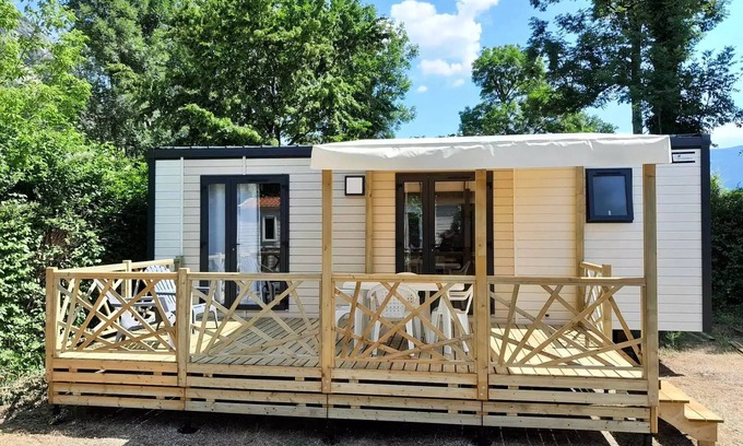 Culoz House | Campsite Le Colombier * - Premium mobile home 2 bedrooms 5 people