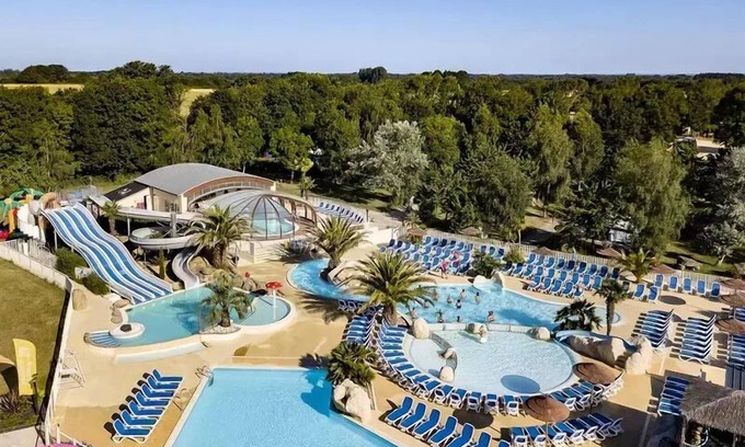 Nevez House | Campsite les Deux Fontaines* - Cottage Privilege TV LV 3 rooms 4 people