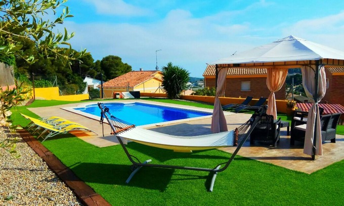Costa Cunit Villa | CAN XERINOLA Beautiful Villa with private pool in a unique environment