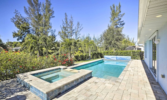 Trafalgar Villa | Canal-Front Cape Coral Home Near Golf!